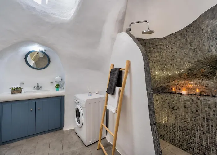 Mystagoge Cave Pool/jacuzzi, Cellar And Hammam Villa Vothon